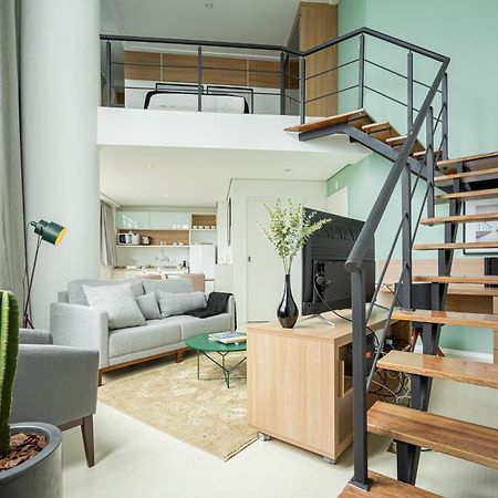Apartamento Duplex aconchegante com piscina e academia próx. à Berrini - Brooklin São Paulo Exterior foto
